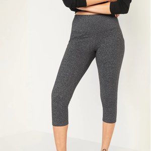 Old Navy High-Waisted CozeCore Pocket Crop Leggings - Size L